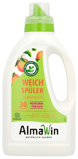 "Wasverzachter 750 ml, natuurlijke wasverzachter sinaasappelbloesem image"
