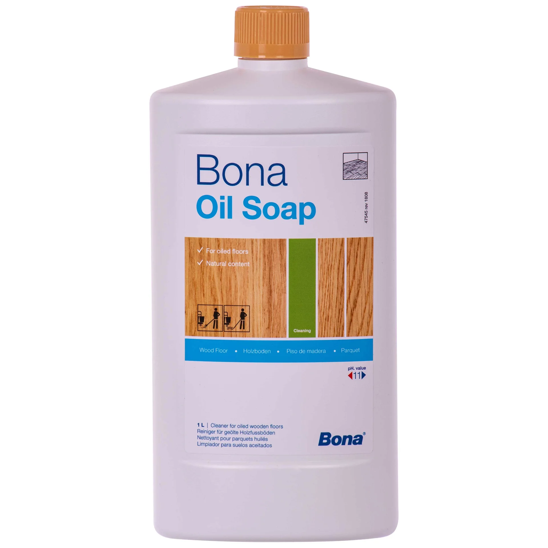 "Bona Olie Zeep 1 Liter, Onderhoudszeep, Houten vloer zeep image"