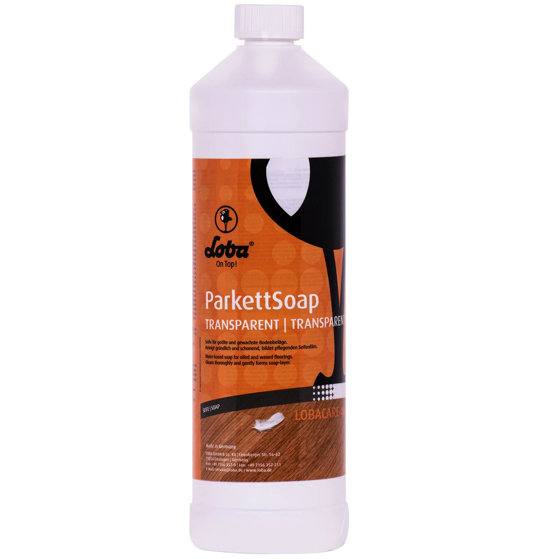 "Parket zeep 1 Liter, transparant, parket reiniger image"