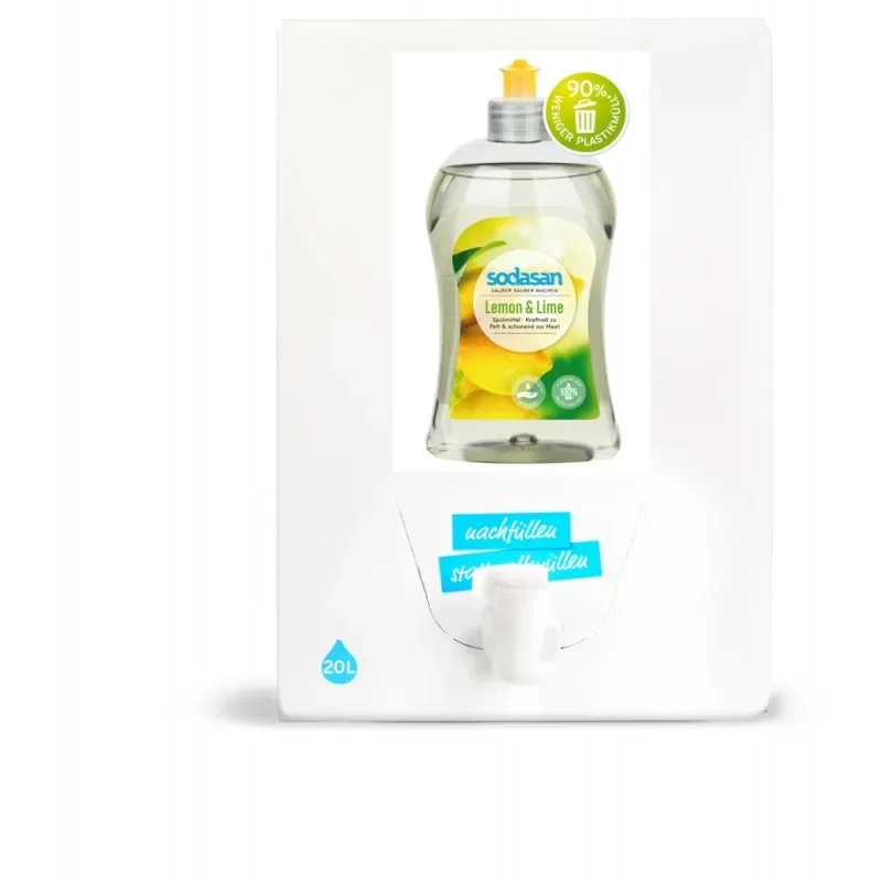 "Afwasmiddel grootverpakking 20 Liter Bag in Box, Afwasmiddel natuurlijk, Citroen Limoen image"