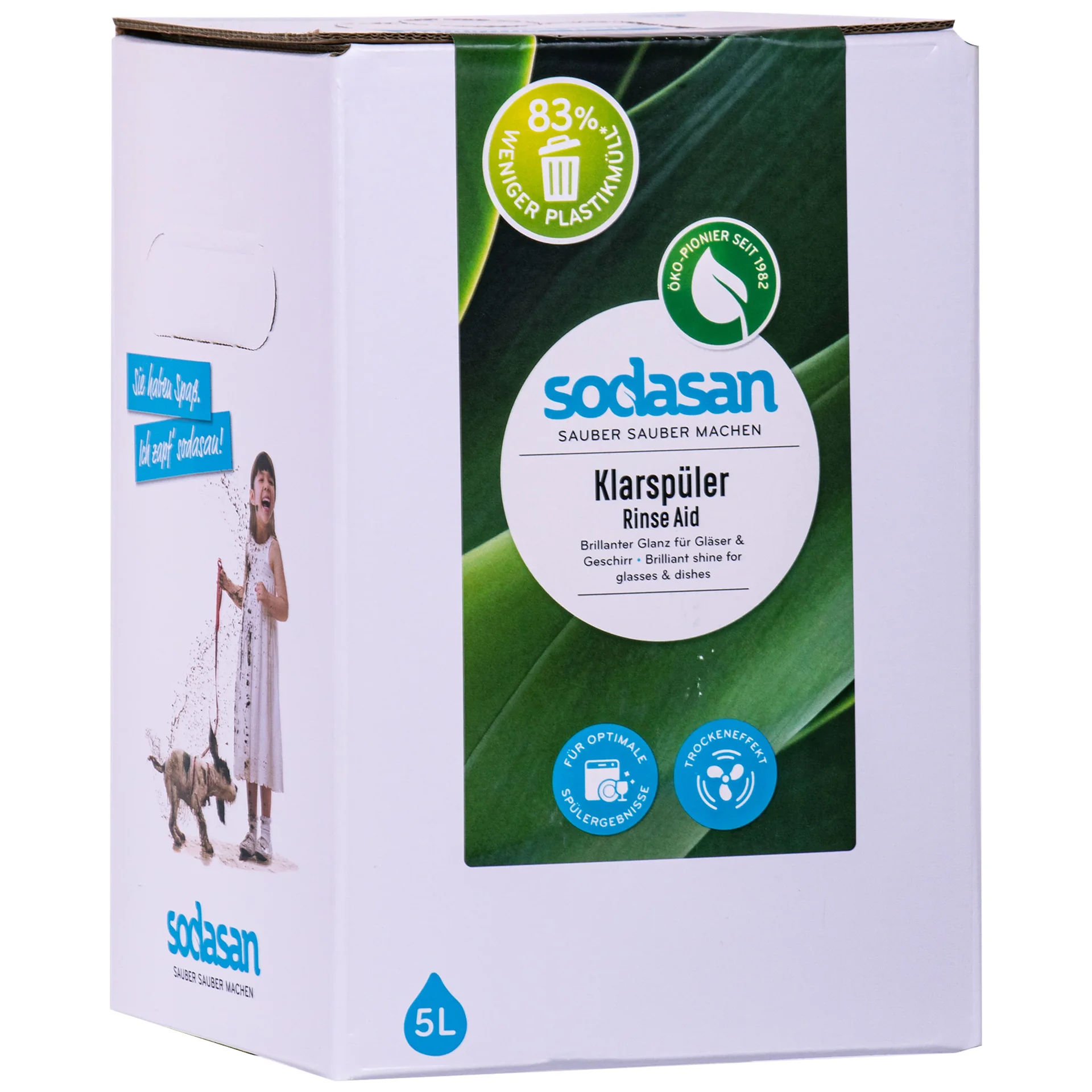 "Vaatwasmiddel glansspoelmiddel, 5 liter, ecologisch afwasmiddel glansspoelmiddel image"