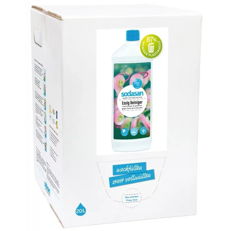 "Azijnreiniger 20 liter Bag in Box, natuurlijke azijnreiniger, azijn schoonmaakmiddel image"