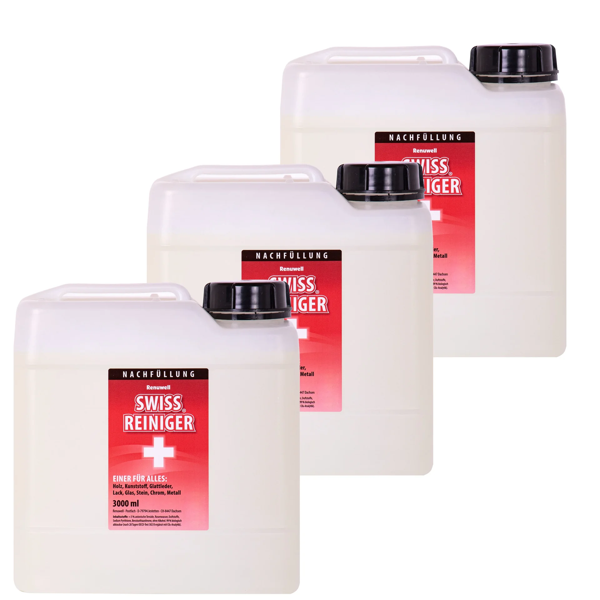 "Reinigingsmiddel 3 liter, allesreiniger, professionele reiniger, grootverpakking, voordelige reiniger image"
