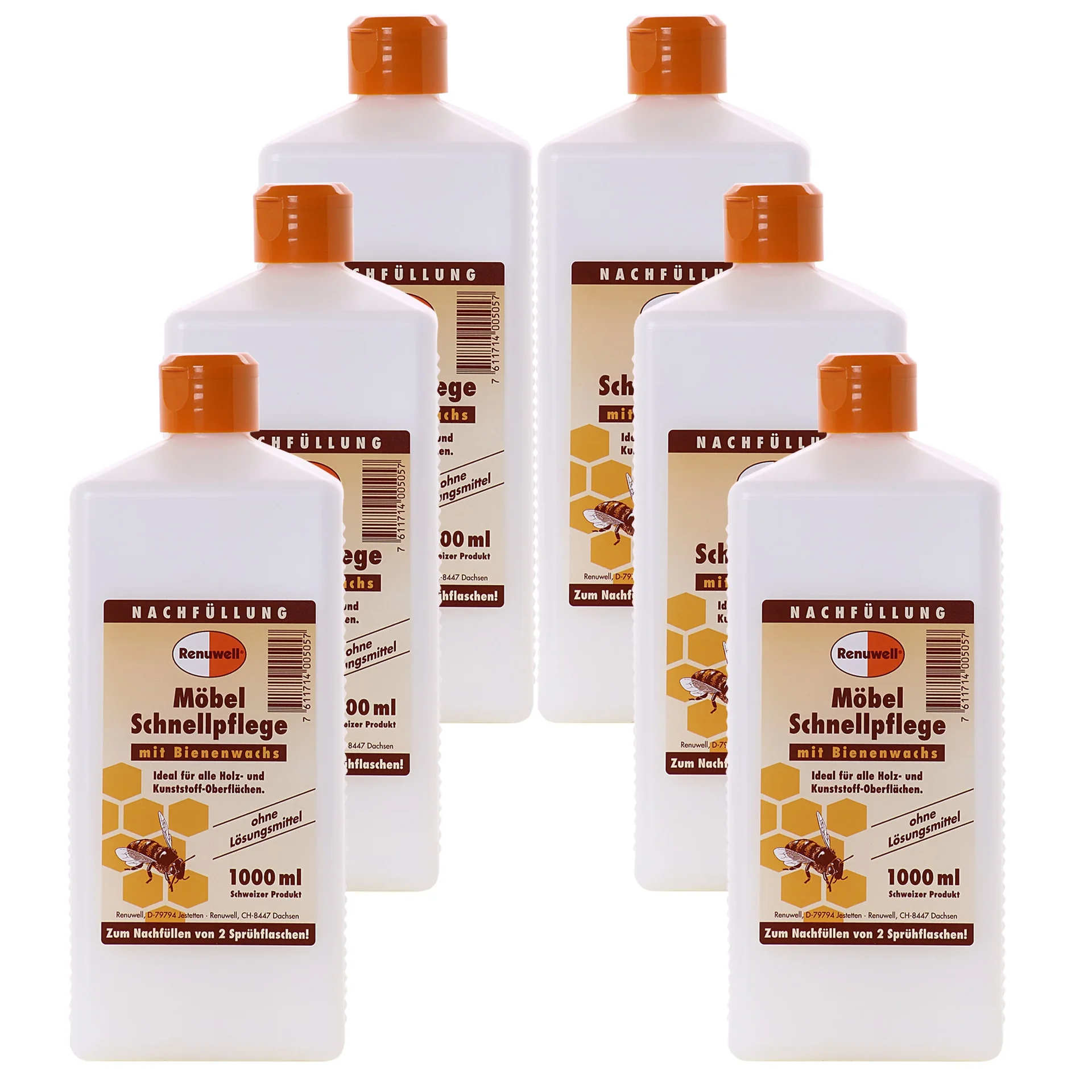 "Meubelonderhoud, Meubel snelreiniger, 1 Liter x 6 Flaschen image"