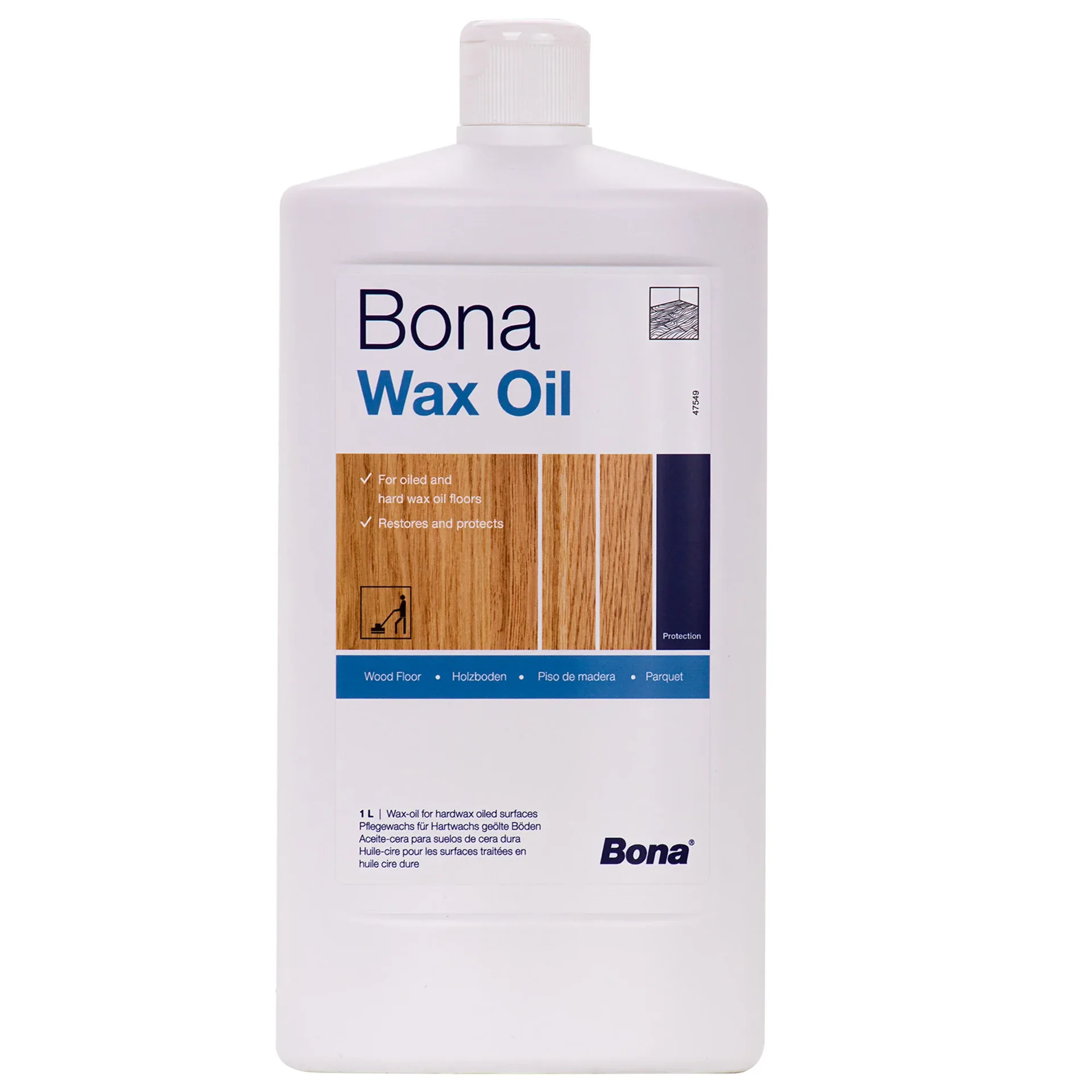 "Bona Wax Olie 1 Liter, Wax Olie, Houtolie met Was image"