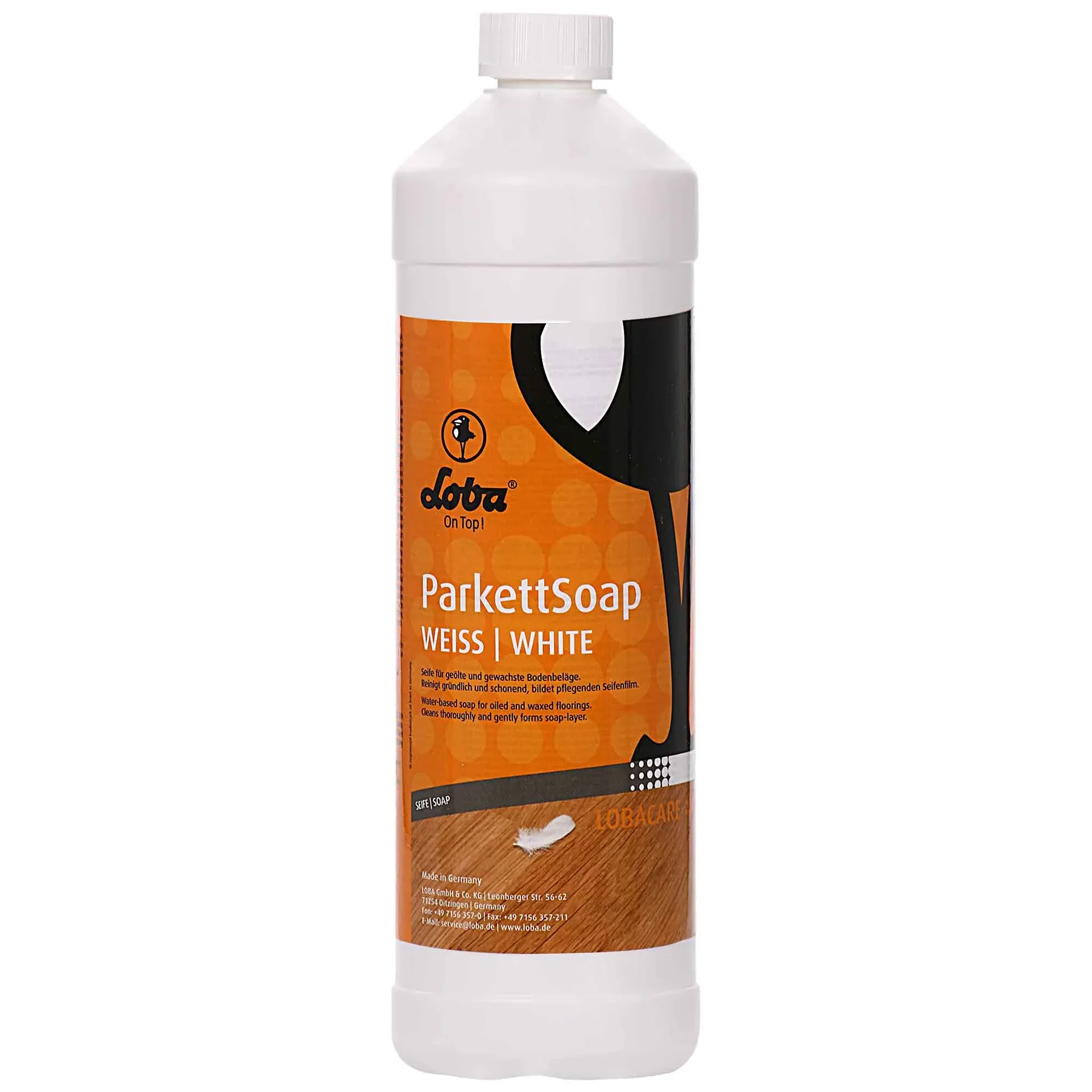 "Parket reinigen, Parket zeep, 1 Liter, witte parket zeep, Parket onderhoud image"