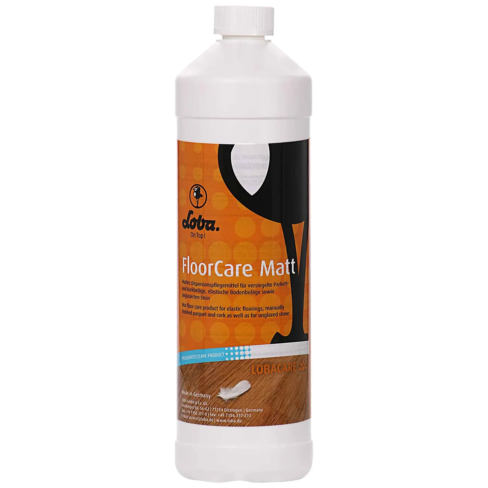 "Vloeronderhoud mat, 1 Liter, onderhoud matte vloer, vloerreiniger mat image"