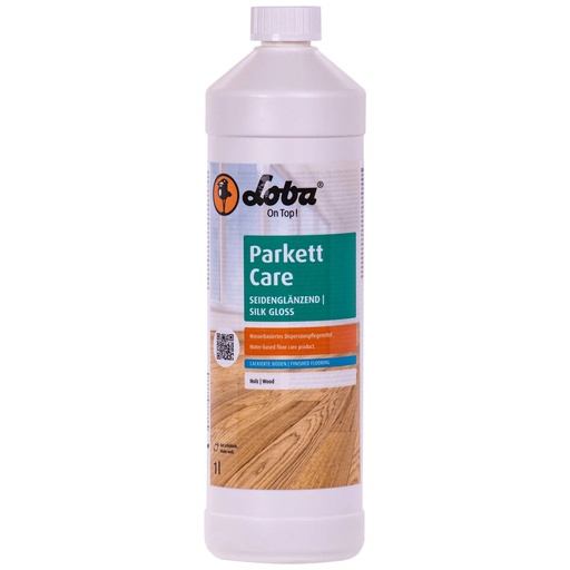 "Parket onderhoud, Parket reiniger, Parket polish, Parket onderhoudsmiddel, Parket verzorging, Parket was, Zijdeglans parket, 1 Liter image"