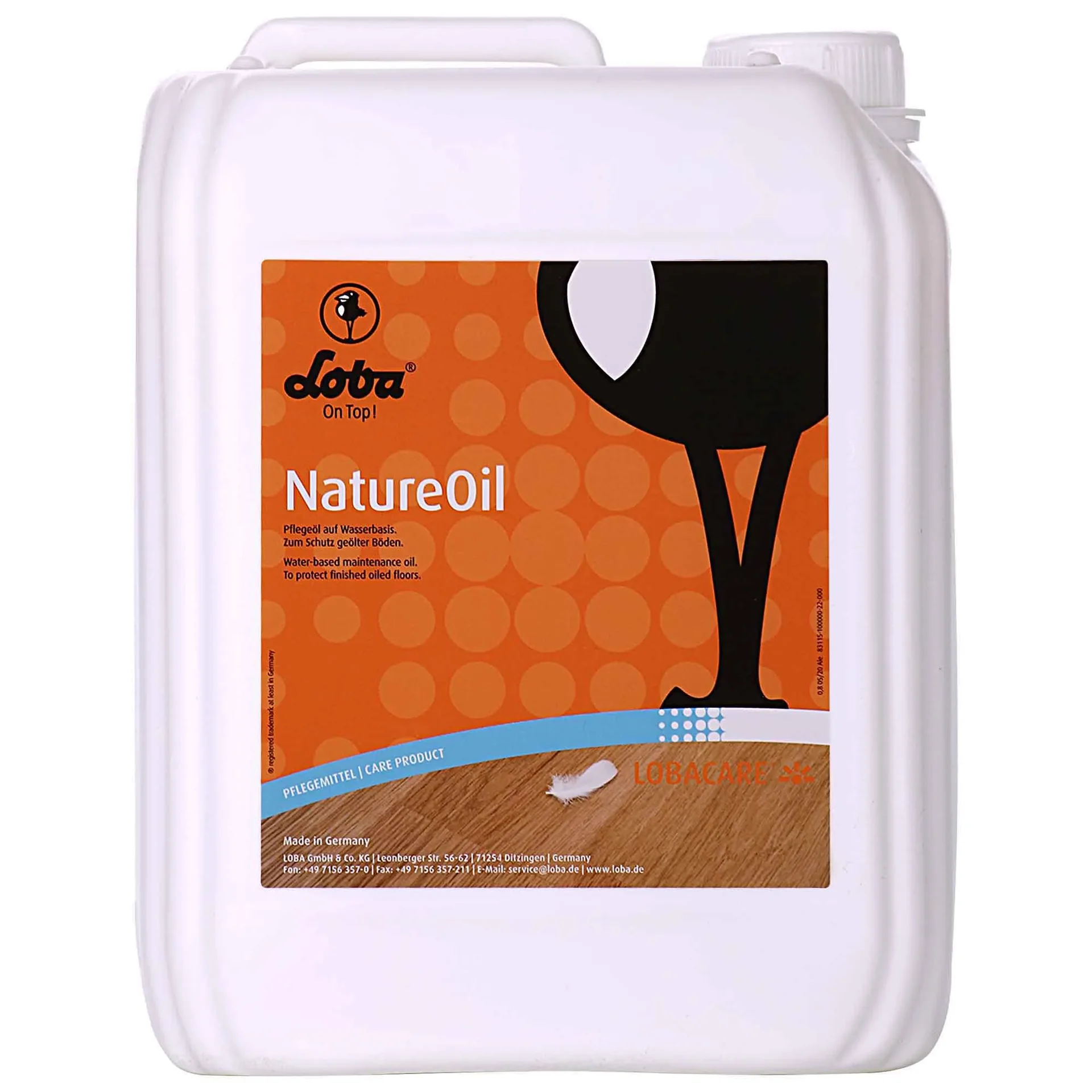 "Olie voor houten vloer 5 liter, Natuurlijke vloerolie, Parket olie image"