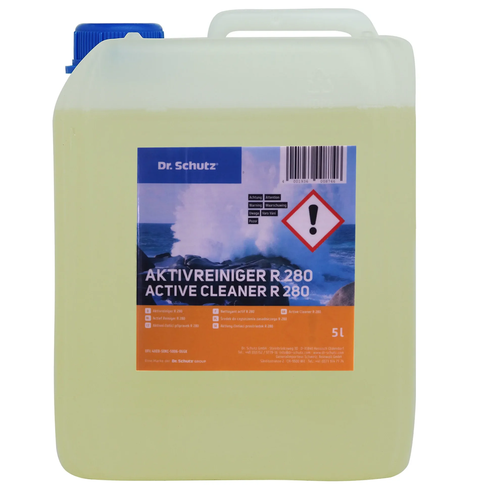 "Reiniger 5 Liter, allesreiniger, actieve reiniger voor 250 m² image"