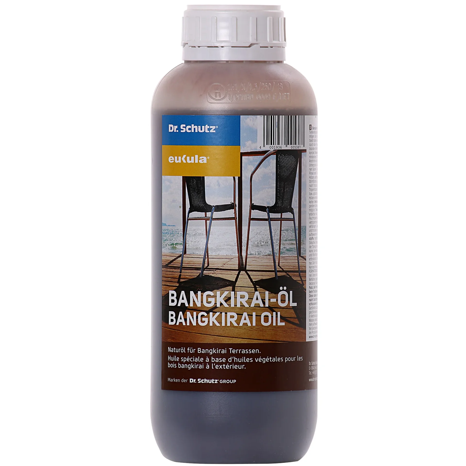 "Bangkirai olie 1 Liter, Tuinmeubel olie, Hardhout olie, plantaardige olie hout image"