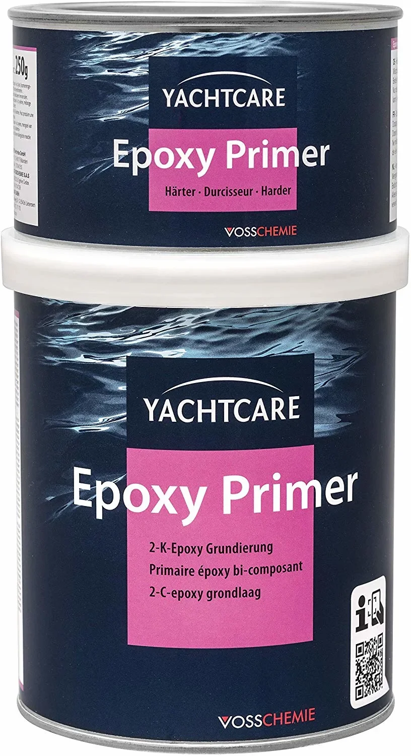 "Epoxy Primer, 2K Primer, 750 ml, primer voor antifouling, wit image"