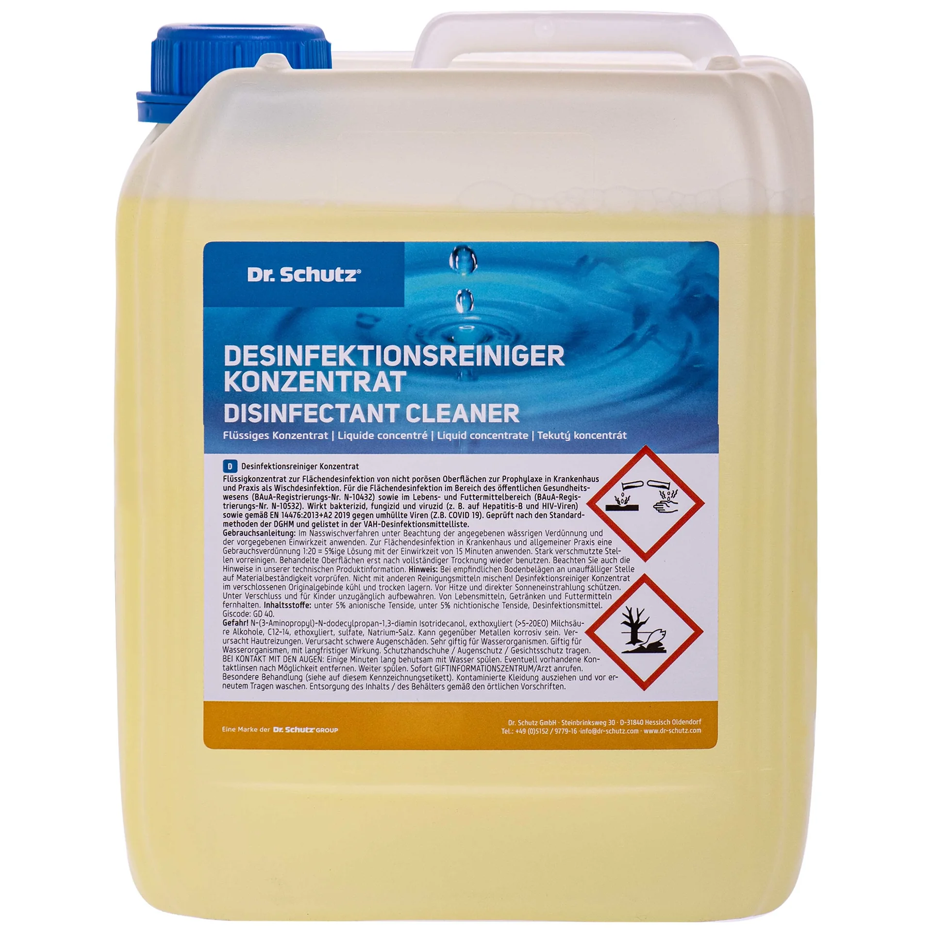 "Desinfectiereiniger 5 Liter Konzentraat, ontsmettingsreiniger, desinfectiemiddel image"
