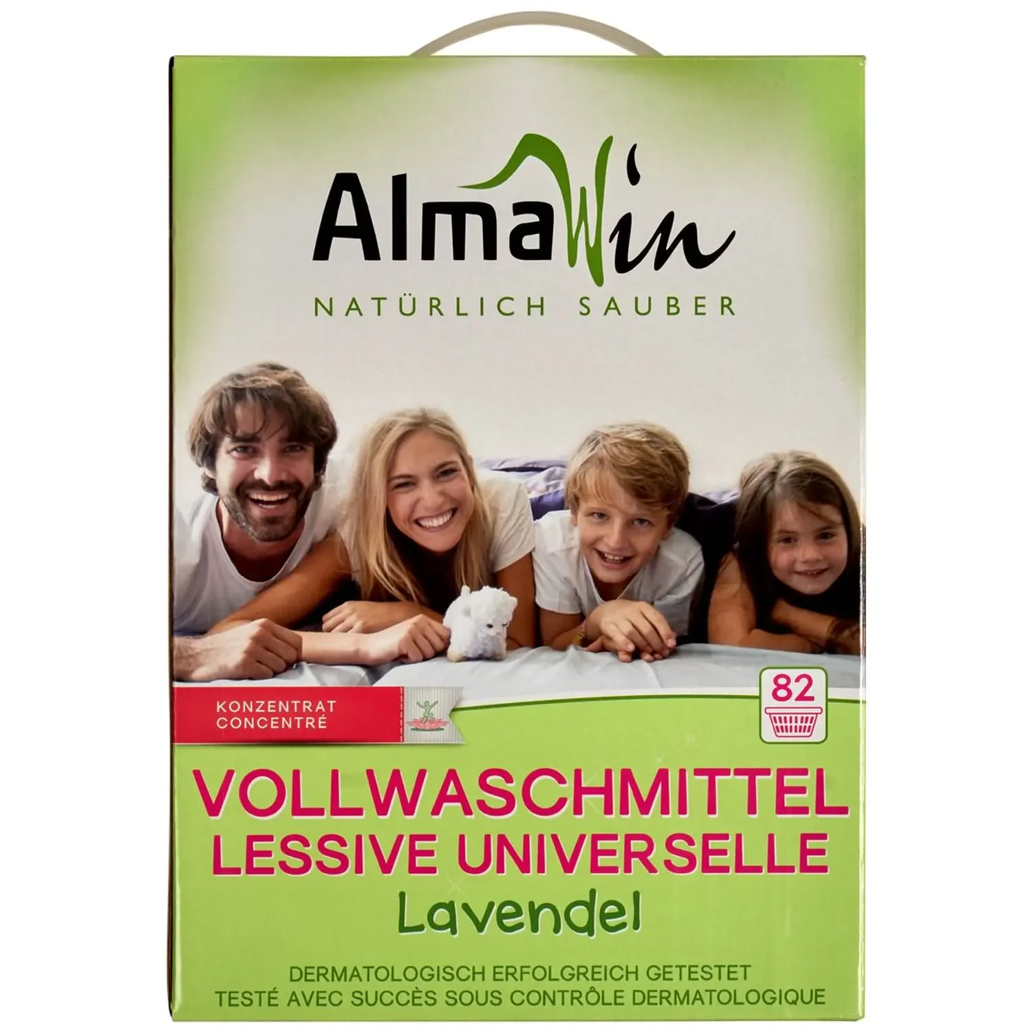 "Wasmiddel, waspoeder, 2 x 4,6 kg, 164 wasbeurten, ecologisch wasmiddel image"