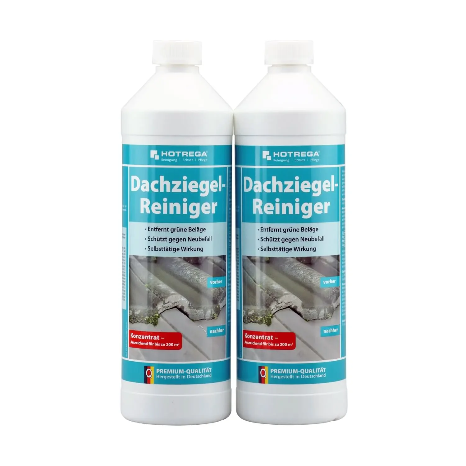 "Dakpannen reiniger concentraat, 2 x 1 liter, dak reinigen image"