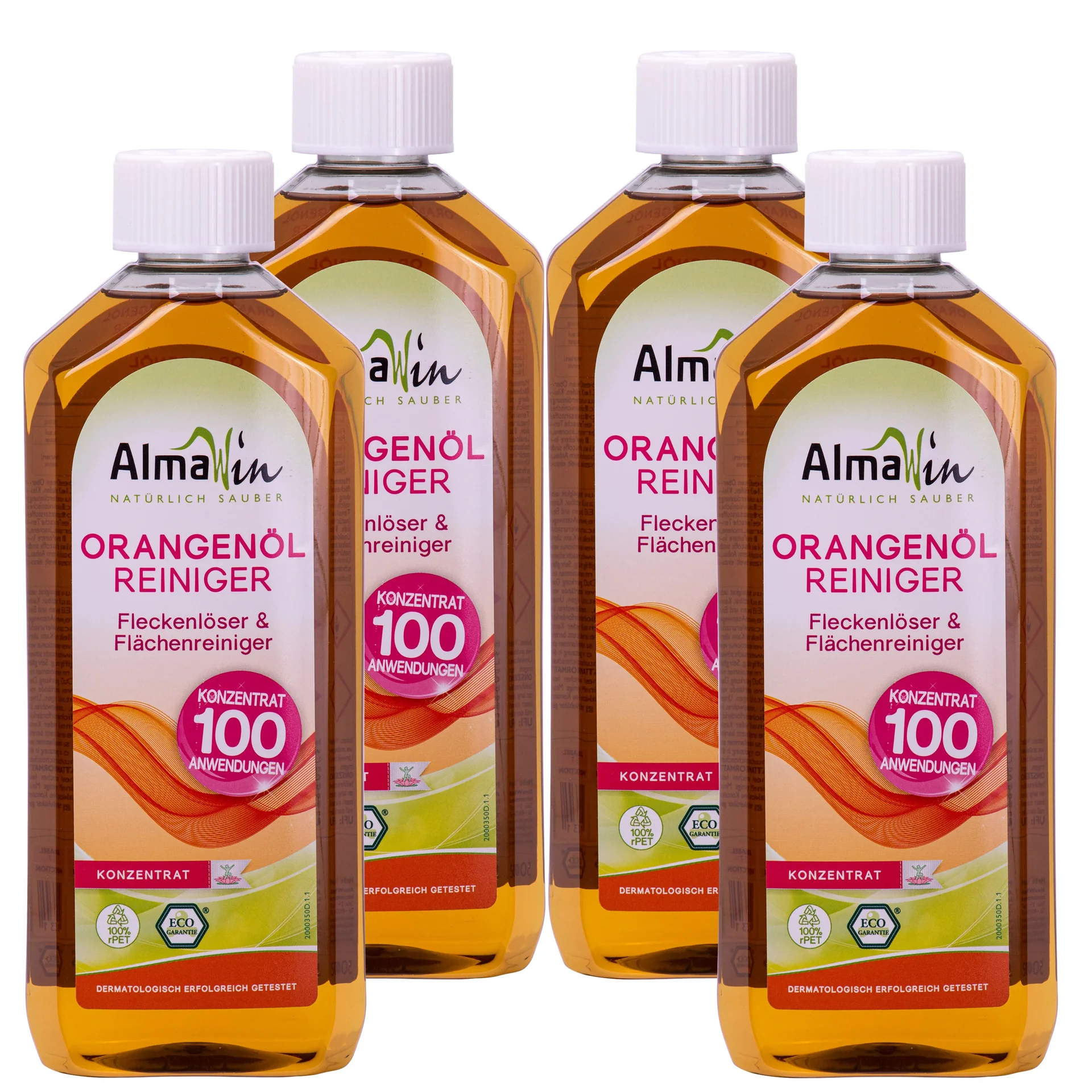"Oranjereiniger concentraat, 500 ml x 4 flessen, allesreiniger concentraat image"
