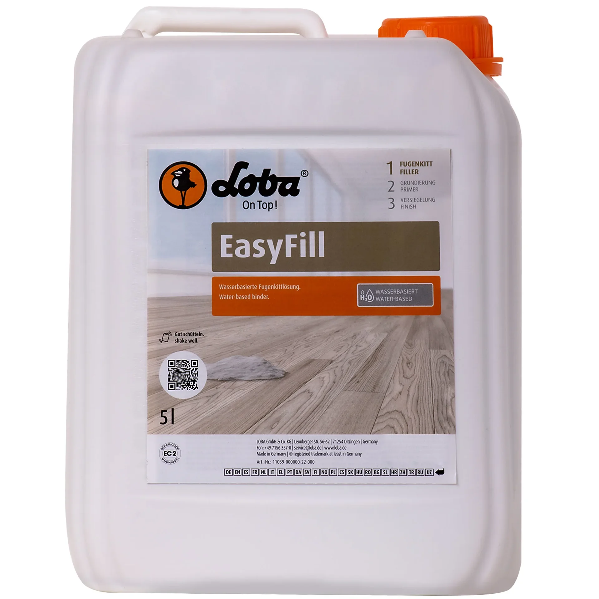 "Parket vulmiddel, Hout vulmiddel, 5 Liter, Parket voegen vullen image"