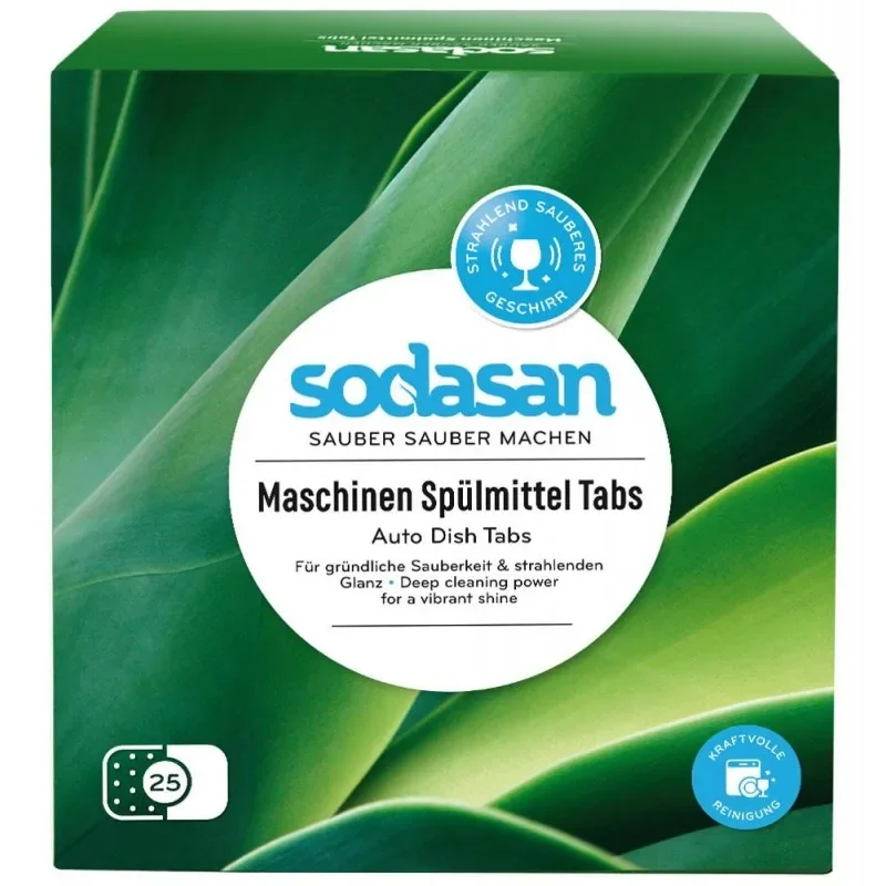 "Vaatwastabletten, Afwastabletten, Machinale afwasmiddel tabletten, 25 stuks image"