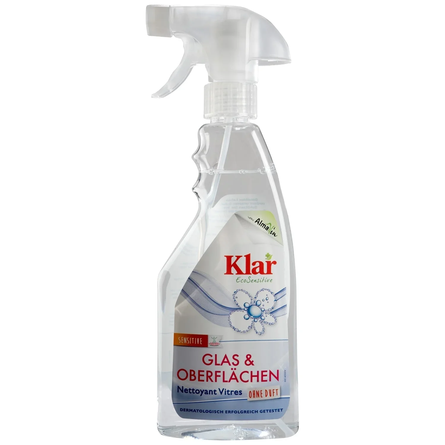 "Glasreiniger, Oppervlaktereiniger, 6 x 500 ml zonder parfum, met Schaumsprayer image"