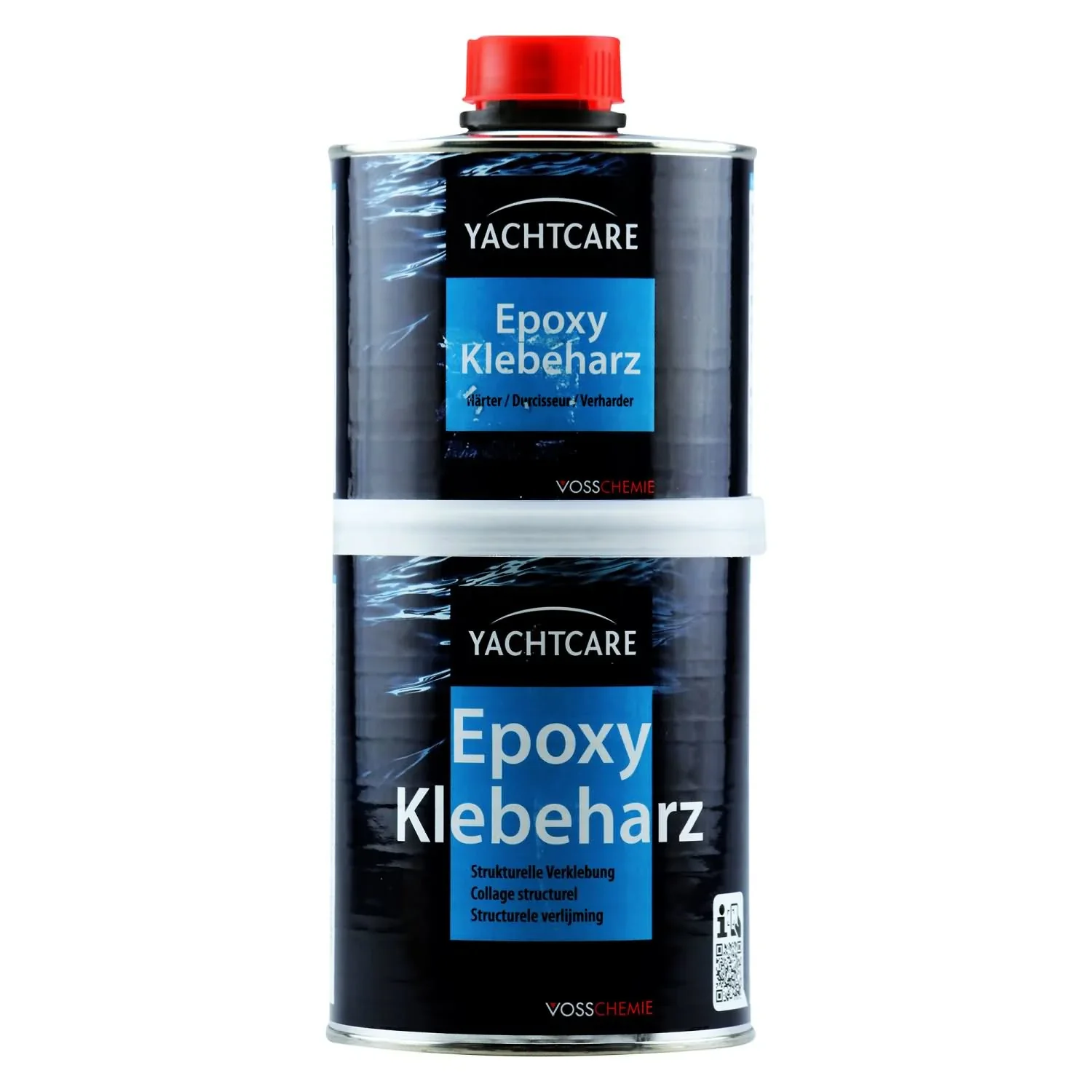 Epoxy hars 1 kg, YACHTCARE Epoxy Klebeharz, 2 componentenlijm