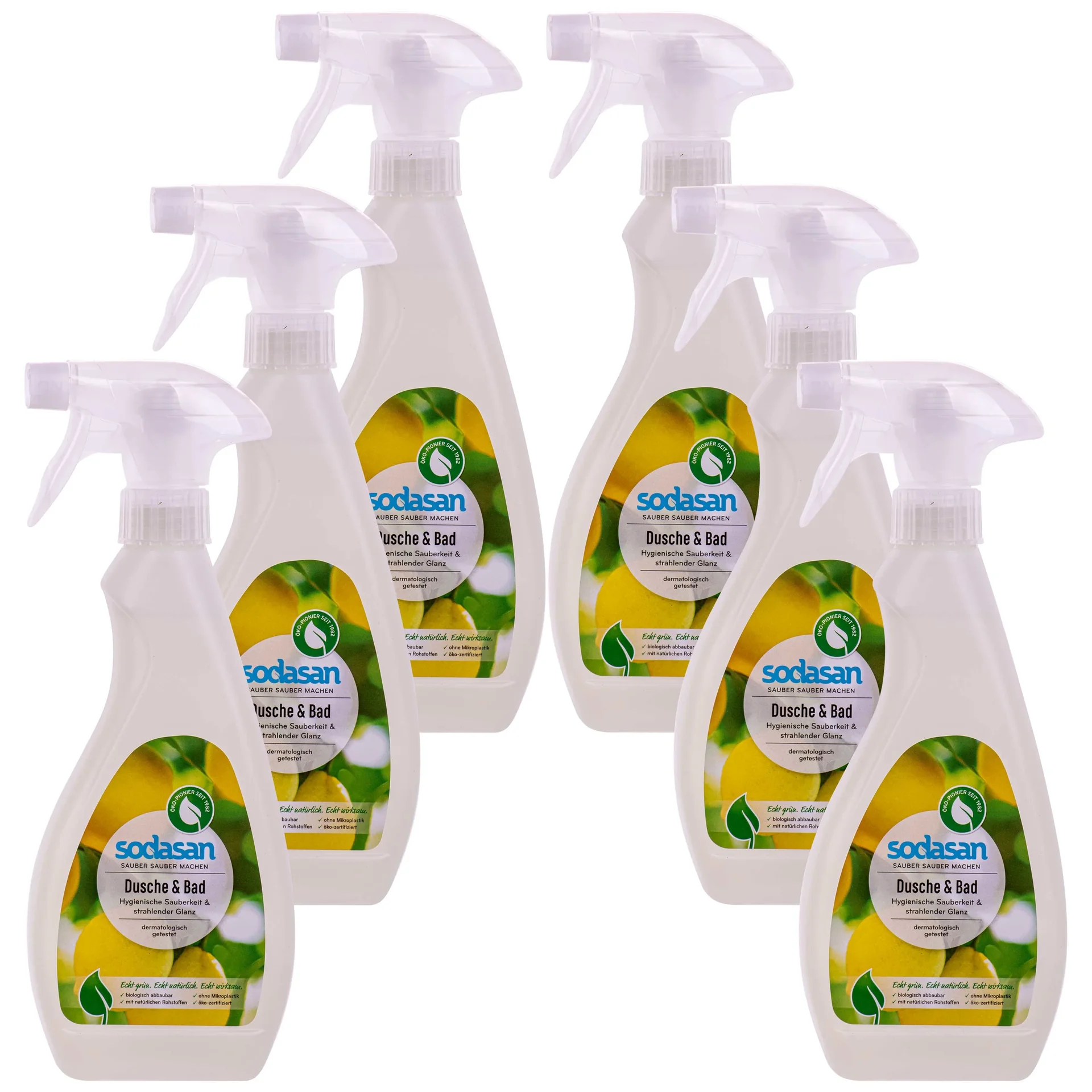 "Badkamer reiniger, Douche reiniger, 6 x 500 ml, Badkamer schoonmaken image"