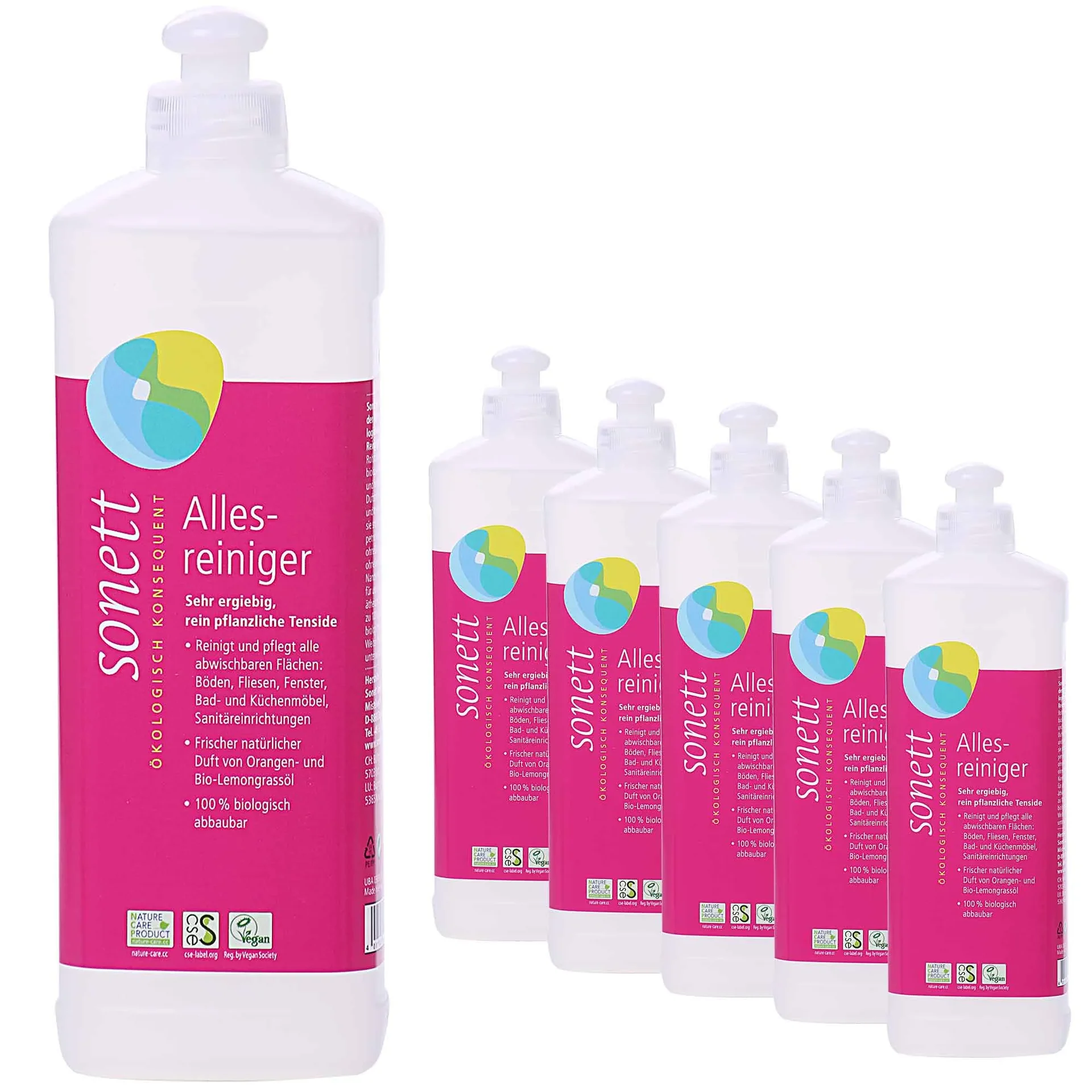 "Allesreiniger, SONETT, 6 x 500 ml, voordeelpak image"