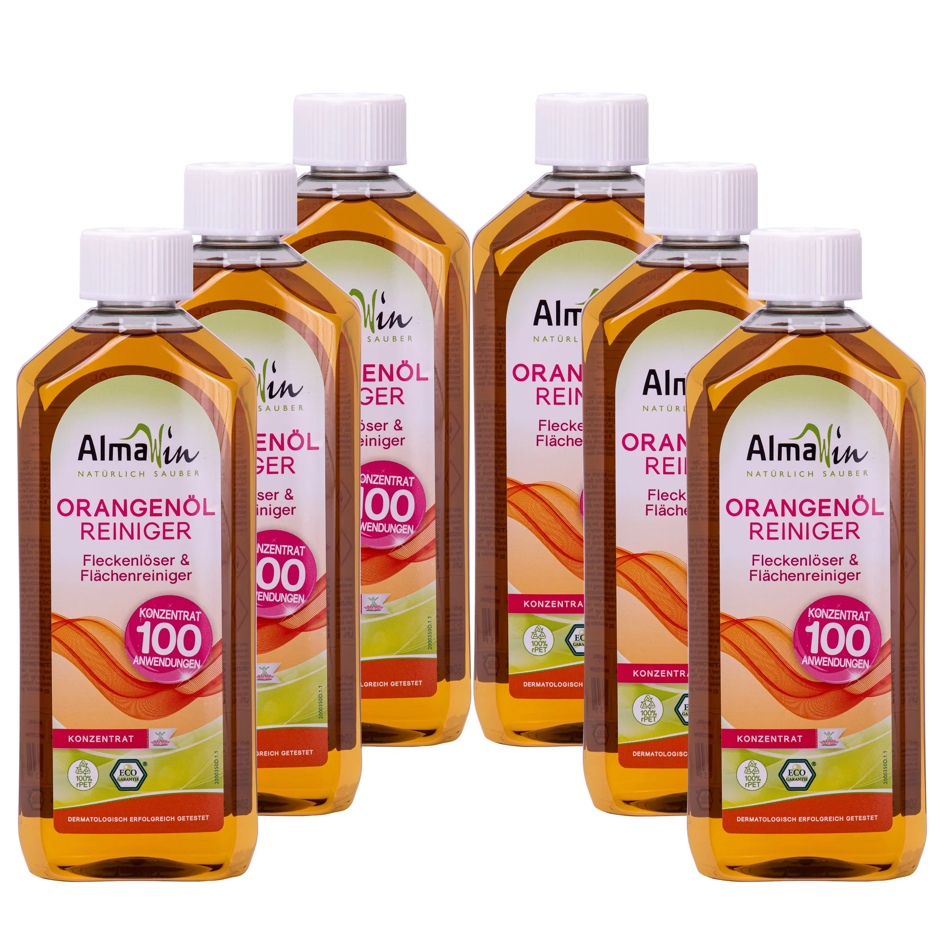 "Schoonmaakmiddel, Oranjenolreiniger, 500 ml x 6 Flaschen Konzentrat image"