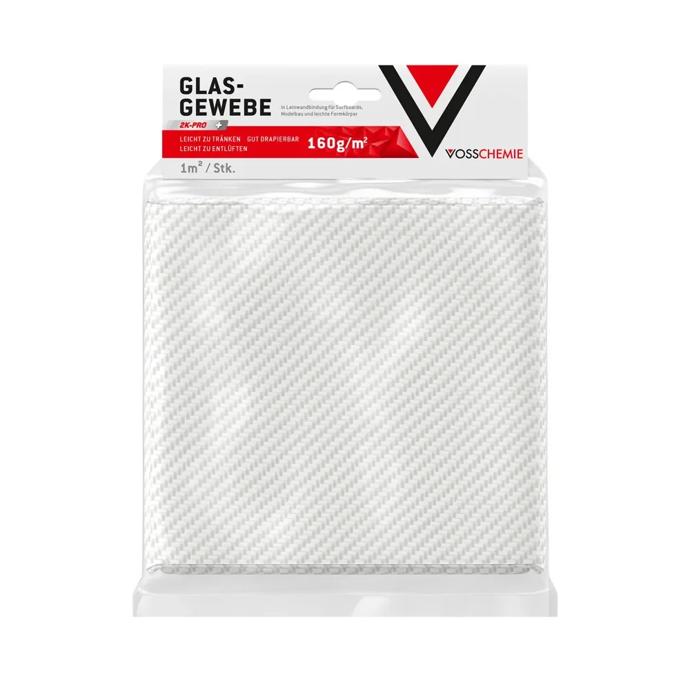 "Glasweefsel 160 g/m², 1,0 m² inhoud, glasvezel weefsel image"