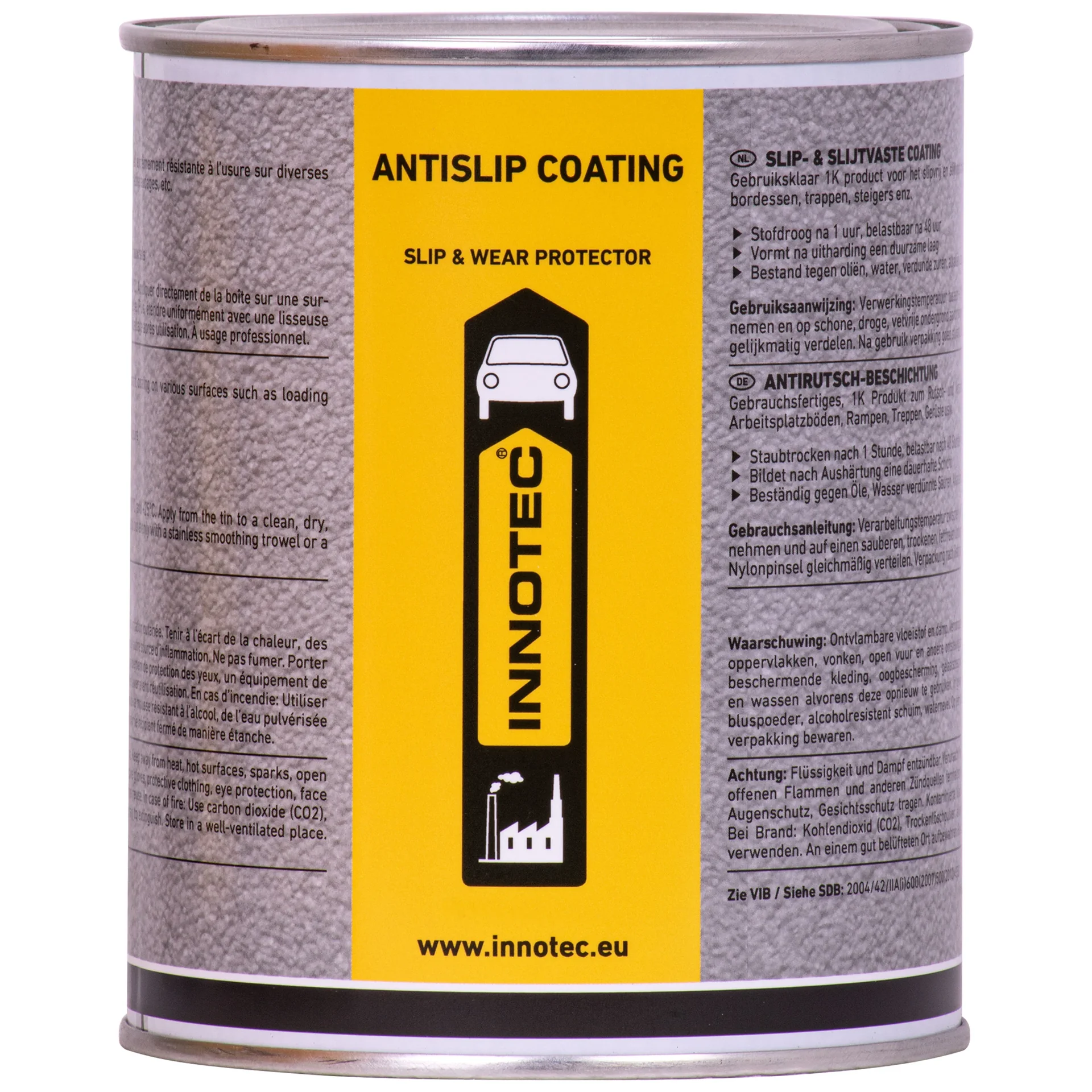 "Antislip coating grijs, 1 Liter, antislip vloercoating, grijze antislip coating image"