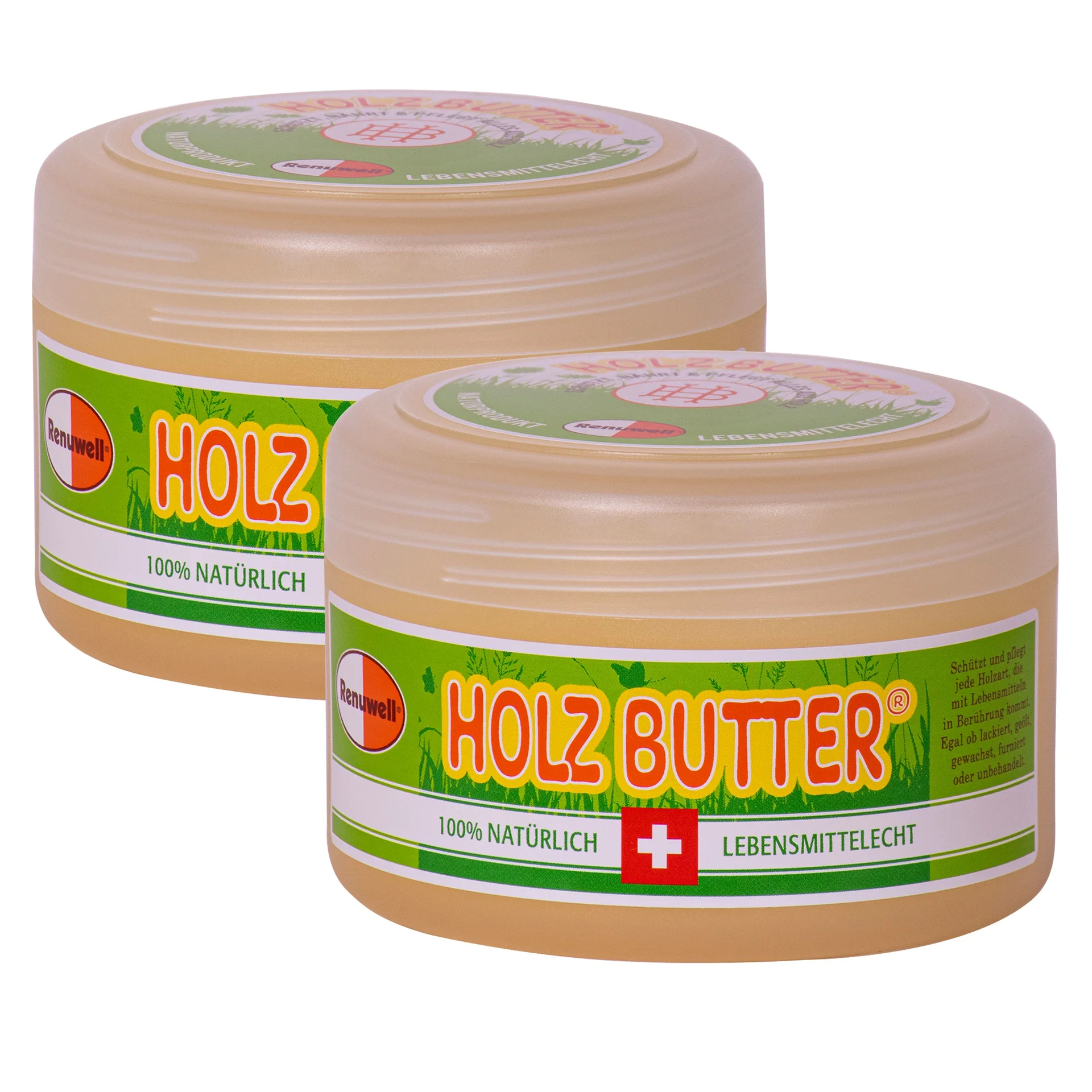 "Houtboter, Hout onderhoud, 2 x 250 ml hout verzorging image"