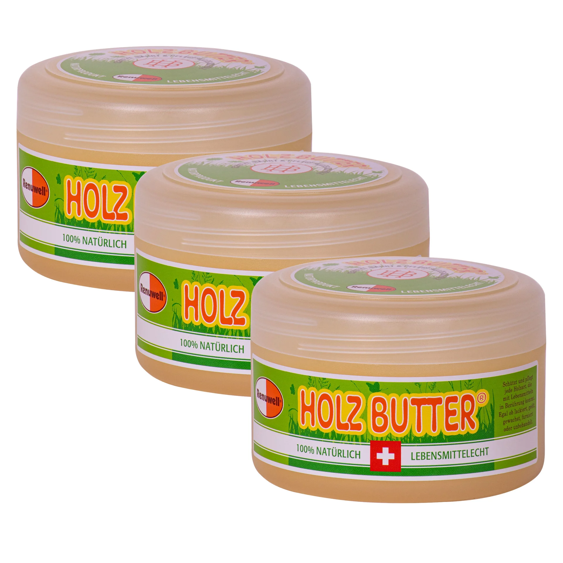"Hout boter 3 x 250 ml, hout behandelen, houtonderhoud, hout voeden, houtbescherming image"