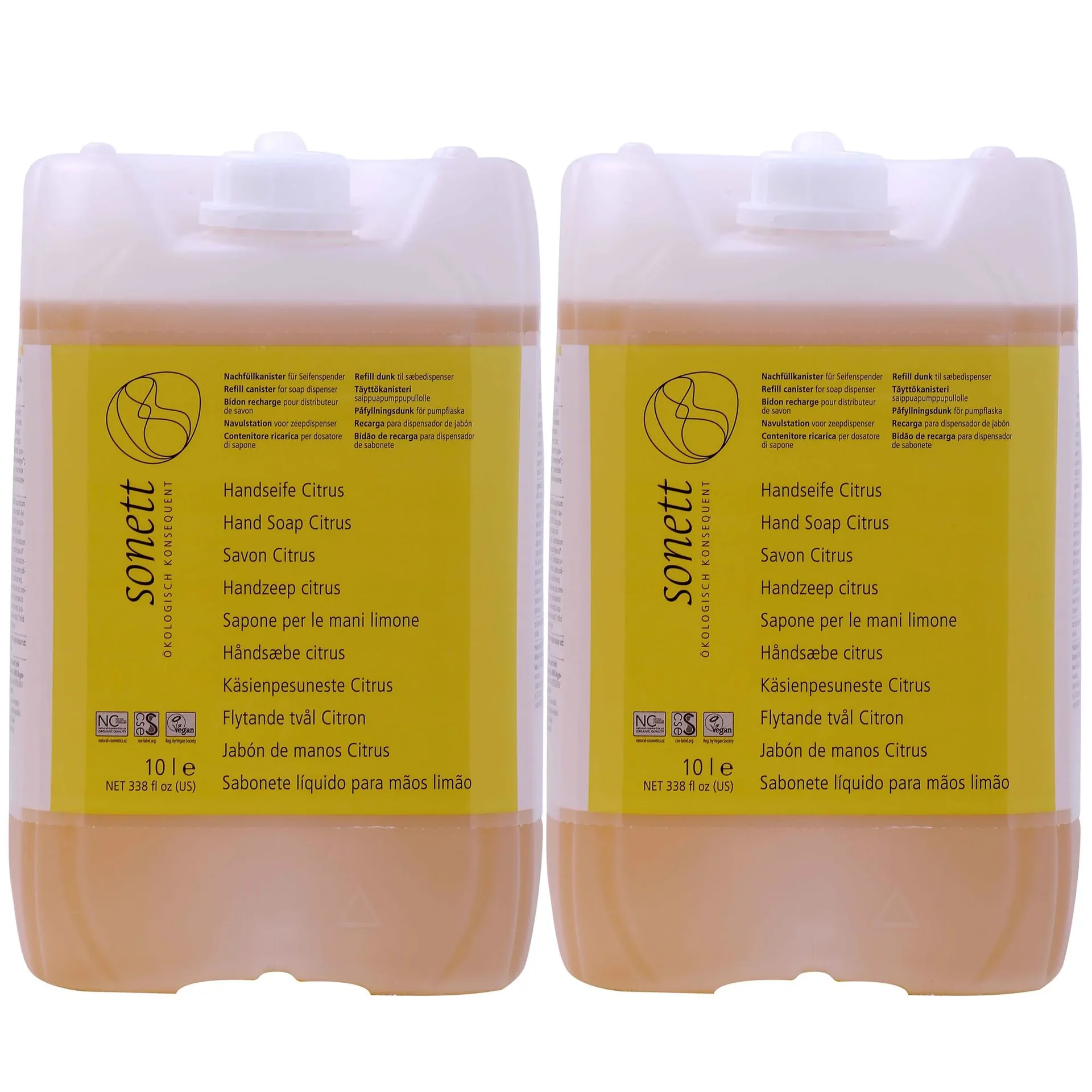 "Handzeep citrus, 2 x 10 liter, vloeibare handzeep image"
