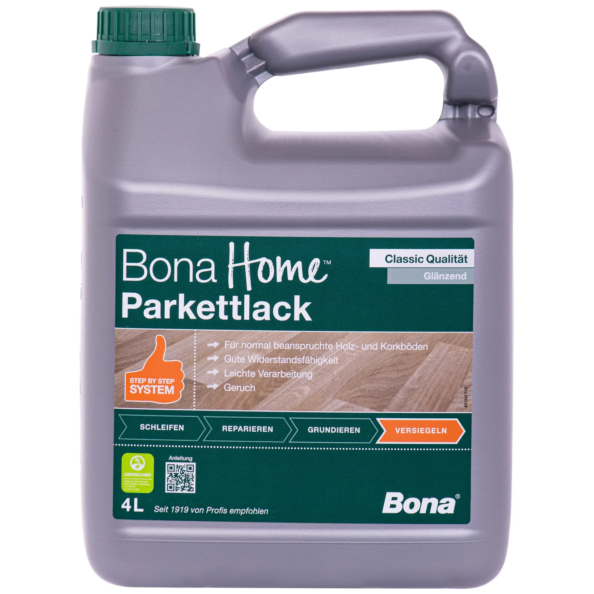 "Parketlak glanzend, 4 Liter, lak voor parket, parket vernis image"