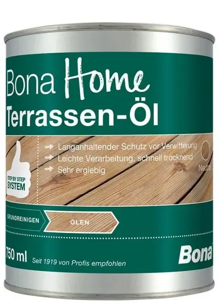 "Terrasolie neutraal, 750 ml, olie voor terras, houten terras behandelen met olie image"