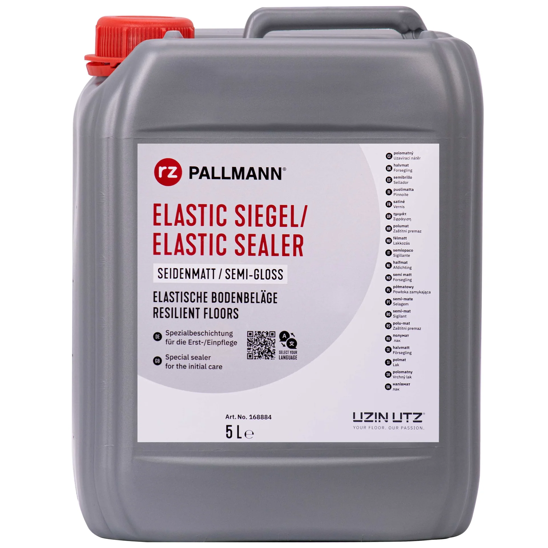 "Elastische lak, seidenmatte lak, 5 Liter, parketlak zijdemat, elastische vloerlak image"