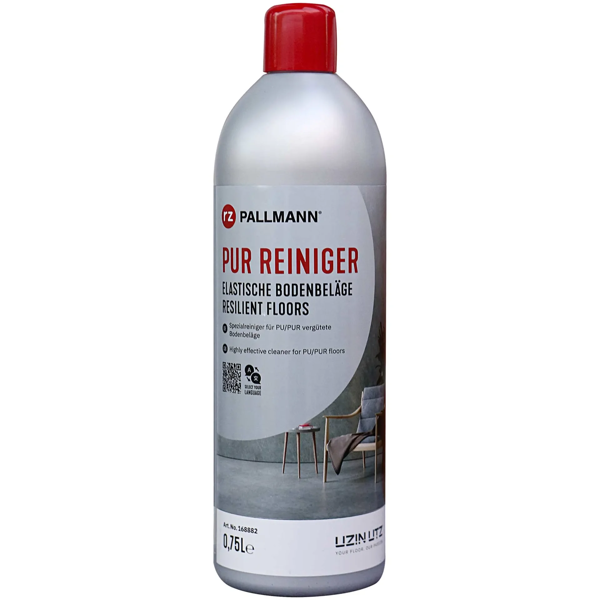 "PUR reiniger, Reiniger elastische vloeren, Reinigingsmiddel elastische vloer, 750 ml image"