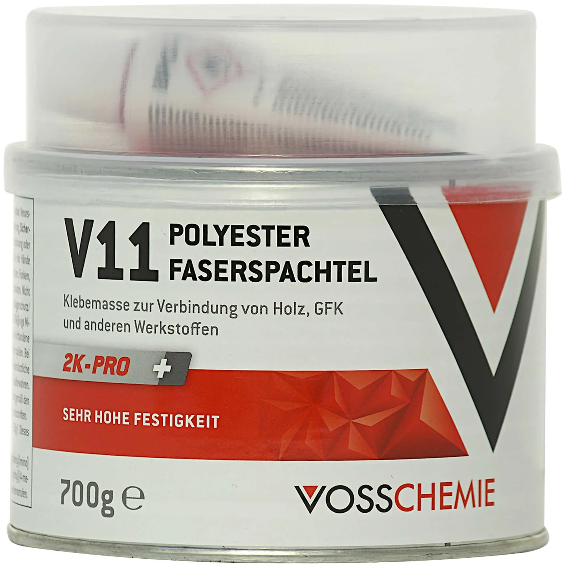 "Polyester plamuur, Polyestervezel plamuur, 2K plamuur, Faserplamuur, 700 g image"