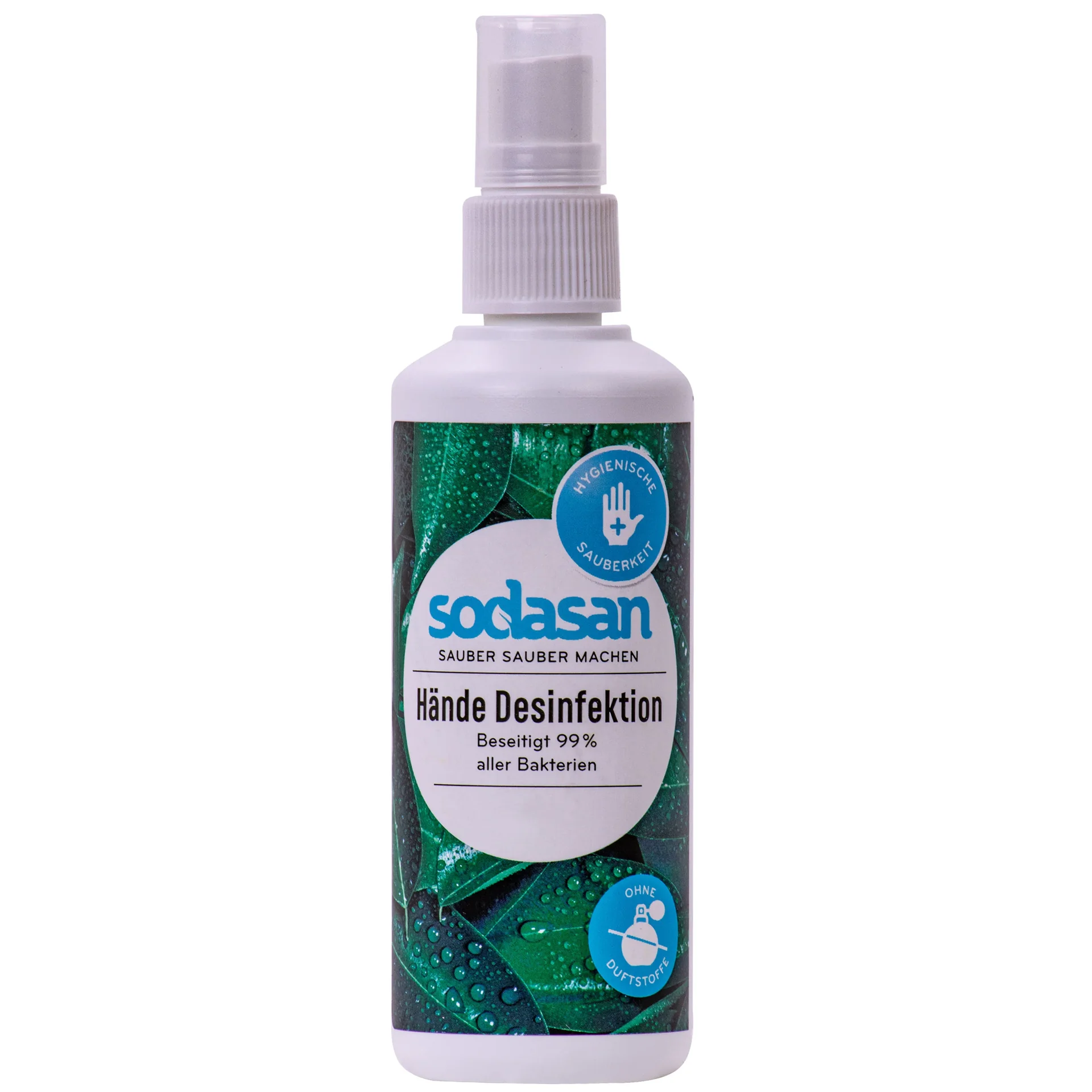 "Handdesinfectie 100 ml, handdesinfectiemiddel, alcohol spray hand met fingerzerstäuber image"