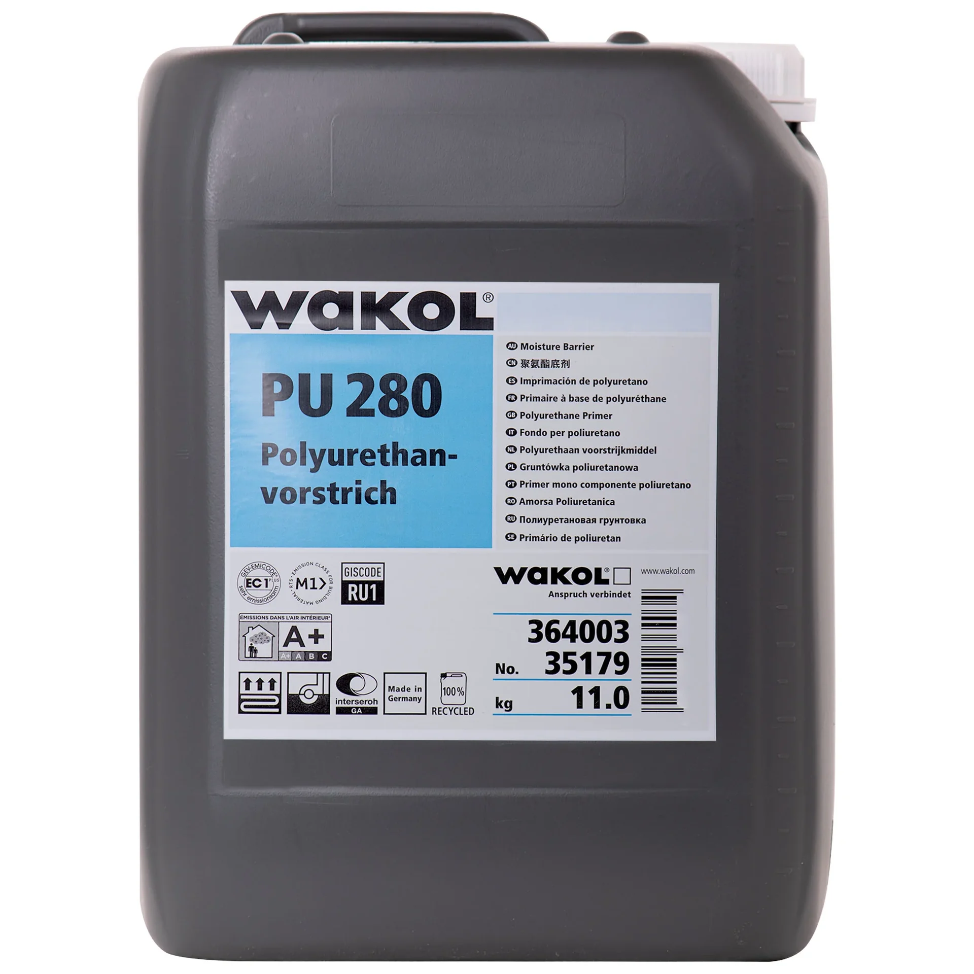 "Polyurethaan primer, WAKOL PU 280, voorstrijk vloer, 11kg image"