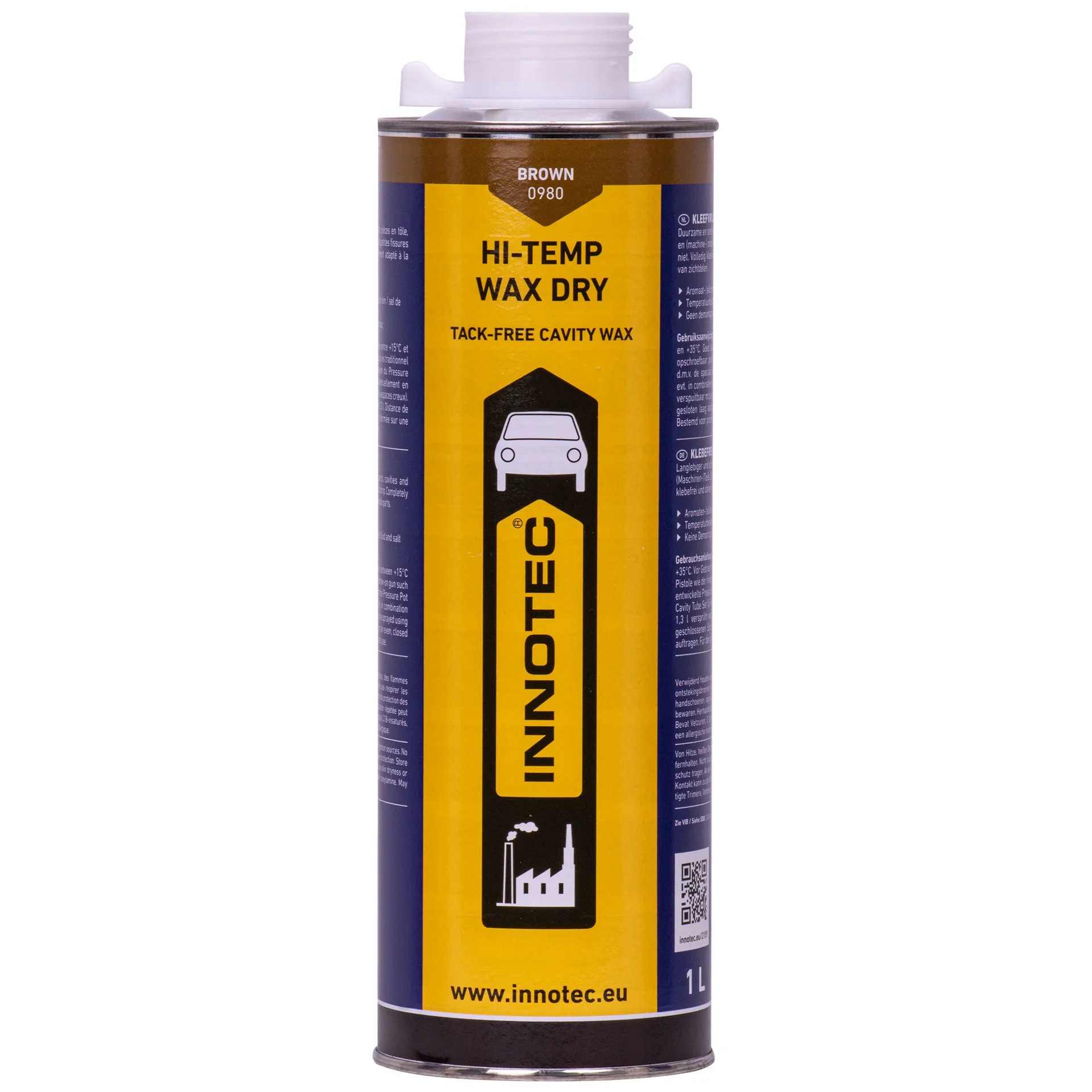 "Onderbodembescherming, 1 Liter bruin, Hi Temp Wax DRY, auto bodem coating image"