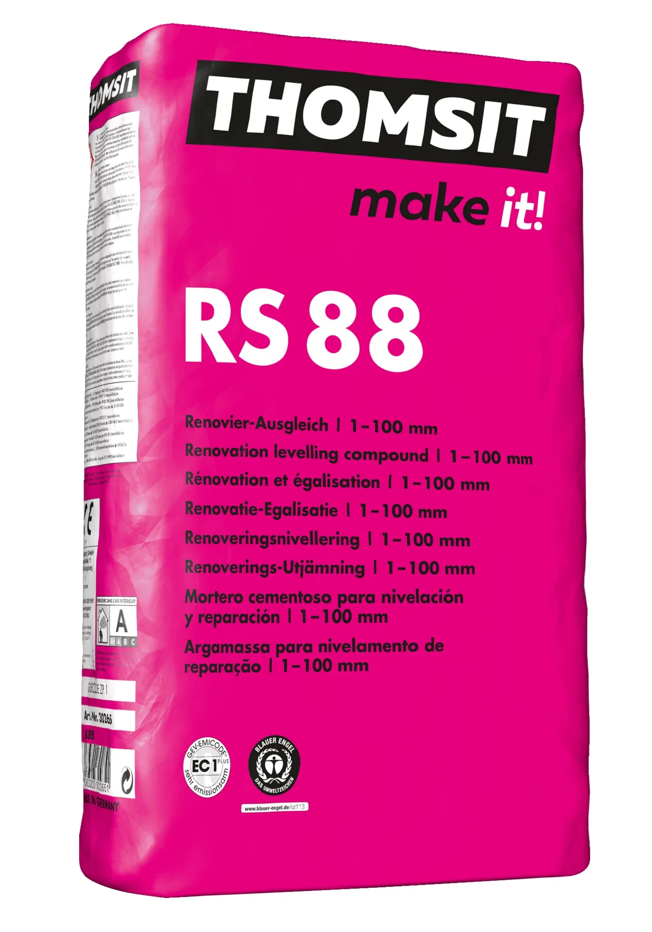 "Egaliseermiddel 25kg, renovatiemortel, egaliseren vloer image"