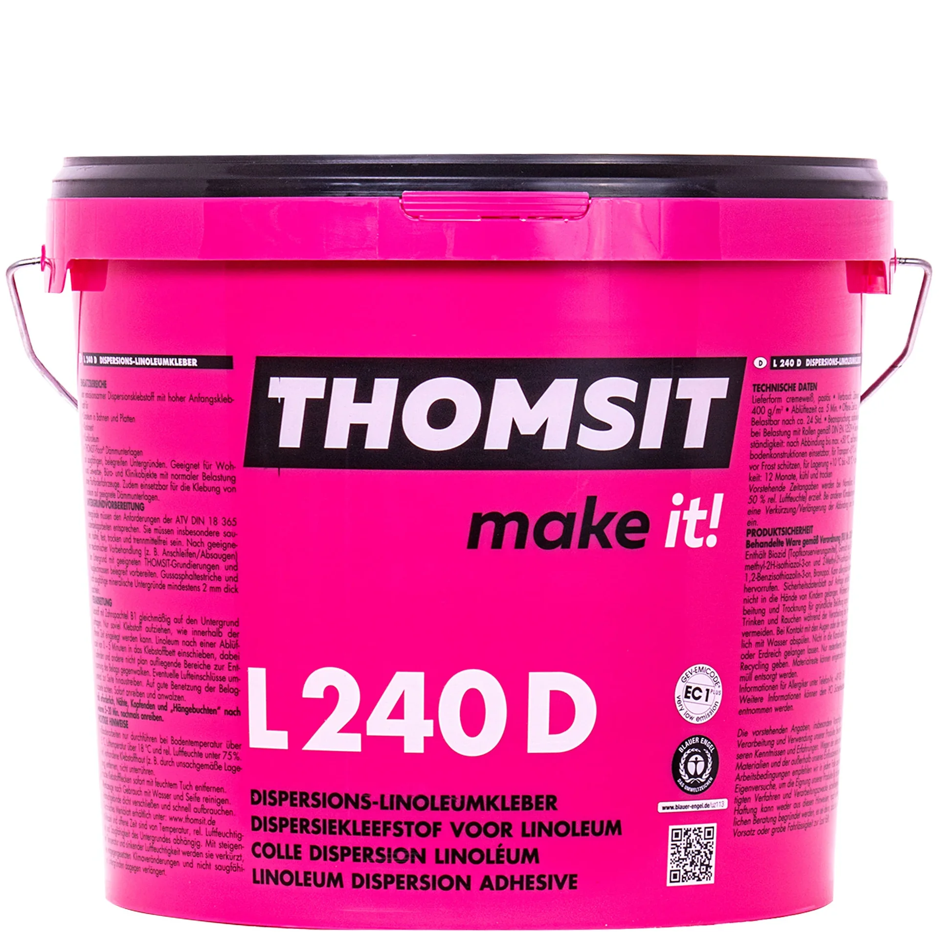 "Linoleumlijm, 15 kg Dispersielijm, voor linoleum image"