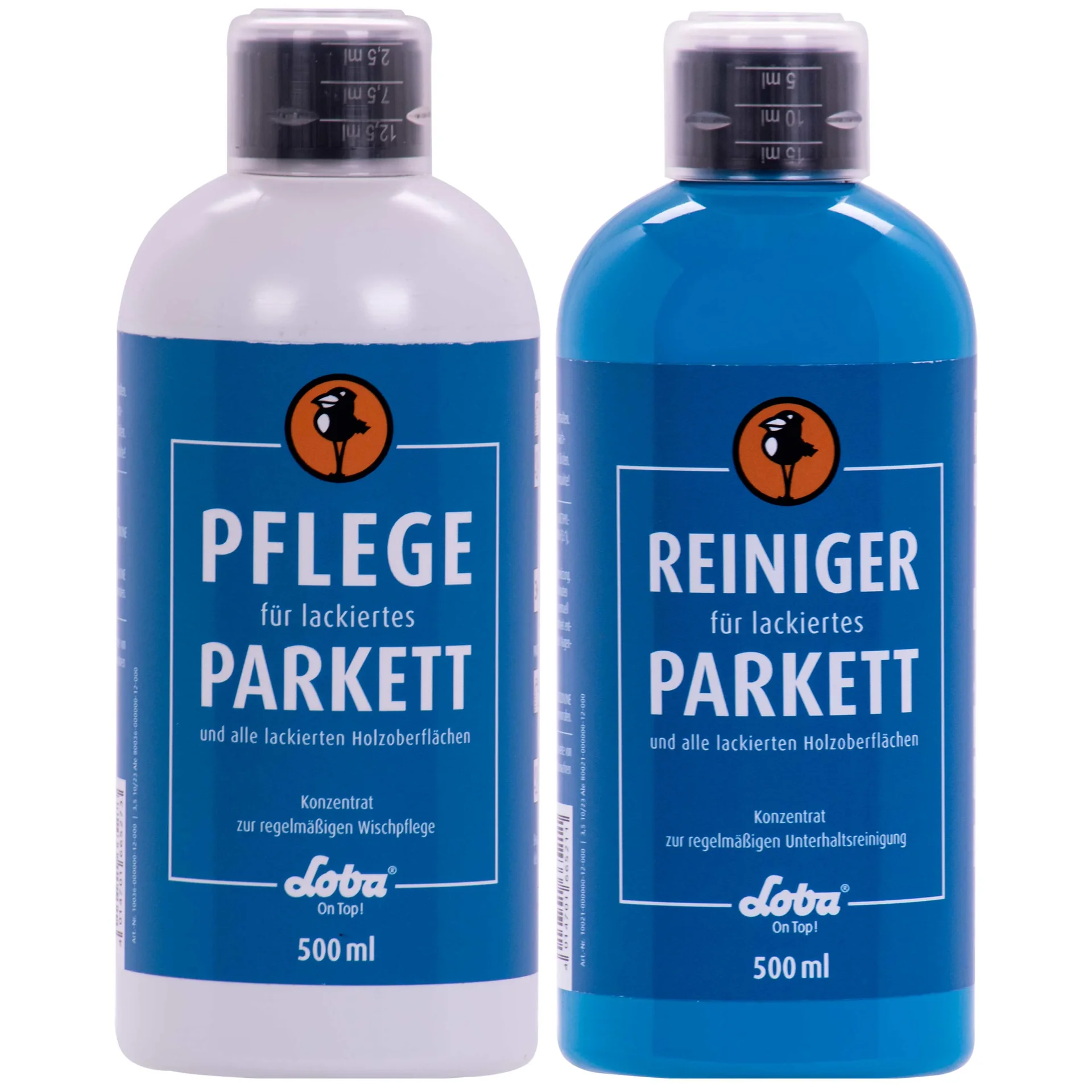 "Parket reiniger, parket schoonmaken, parket onderhoud, Loba Home Reiniger Set voor gelakt parket 500 ml image"