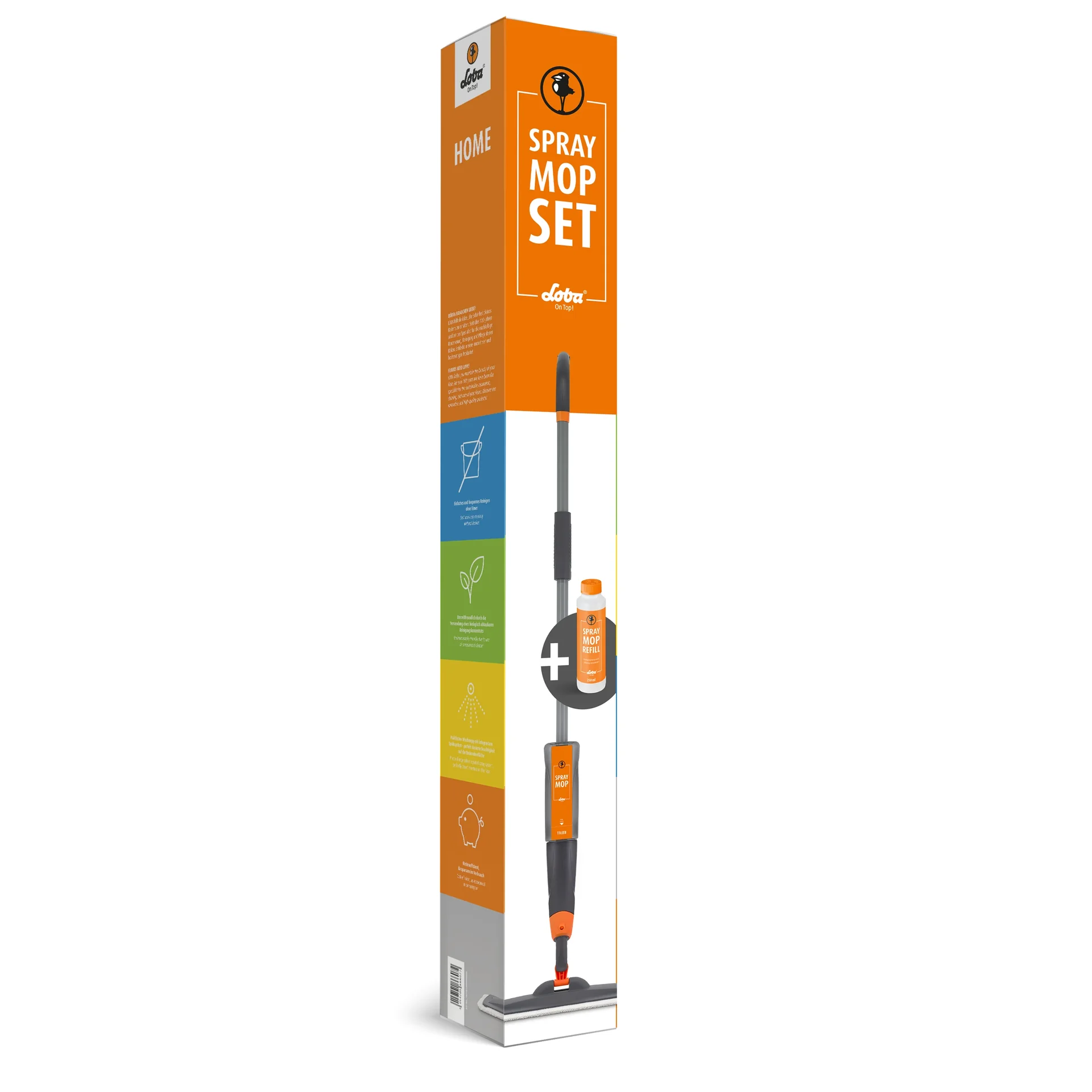 "Spraymop, Vloerreiniger spray, Mop met spray, voor alle vloeren image"