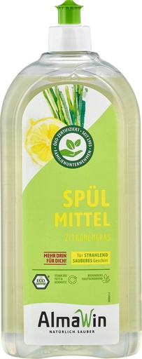 "Afwasmiddel, natuurlijk afwasmiddel citroen, 1 Liter image"