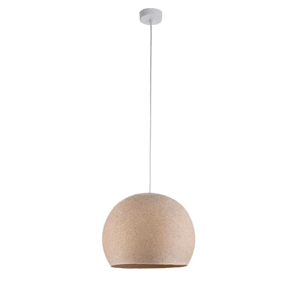 "Neef Paul hanglamp koepel medium incl. fitting beige image"