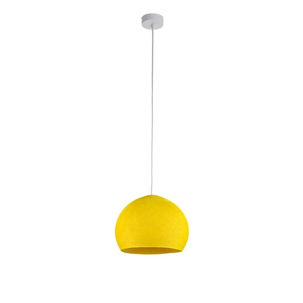 "Neef Paul hanglamp koepel klein incl. fitting geel image"