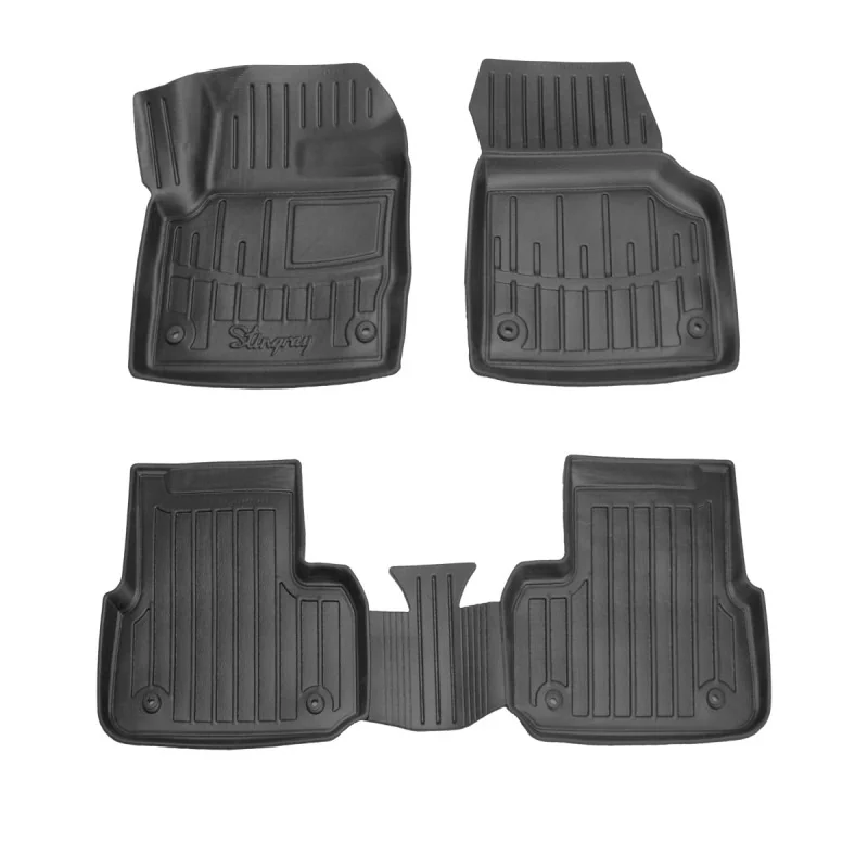"Rubberen automatten voor LAND ROVER Discovery Sport (L550) (2014-2019), 3D, nauwkeurig passend image"