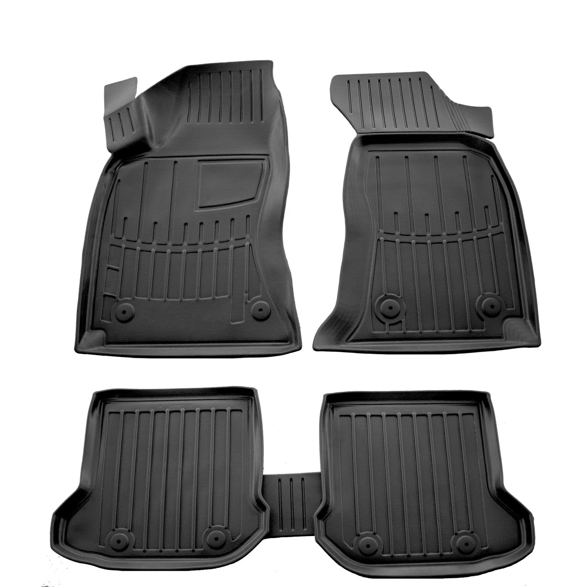 "Audi A4 B5 rubberen matten, 3D rubberen voetmatten, pasvorm 1994-2001 image"