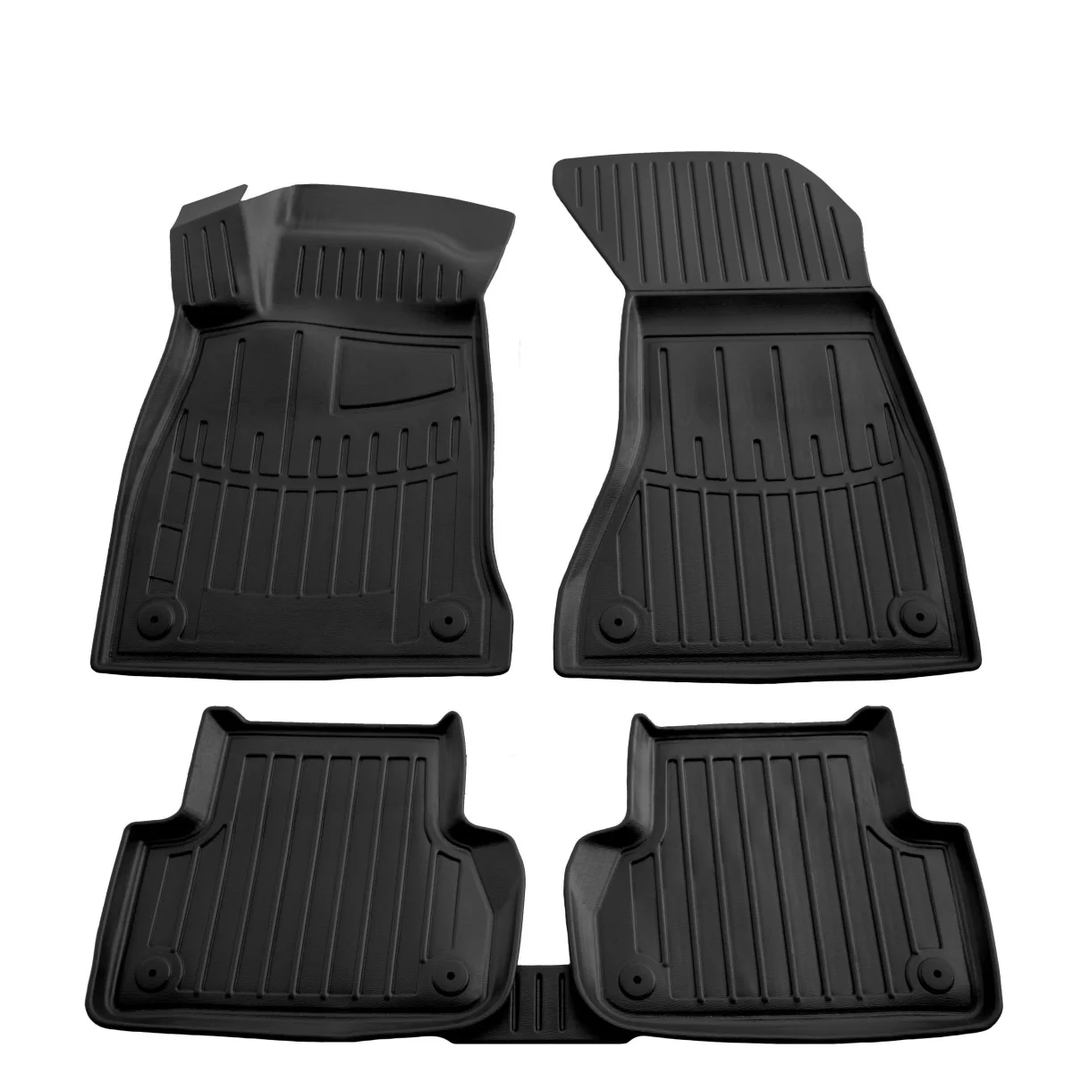 "Audi A5 Sportback voetmatten, 3D Gummivoetmatten, passgenaue voetmatten image"